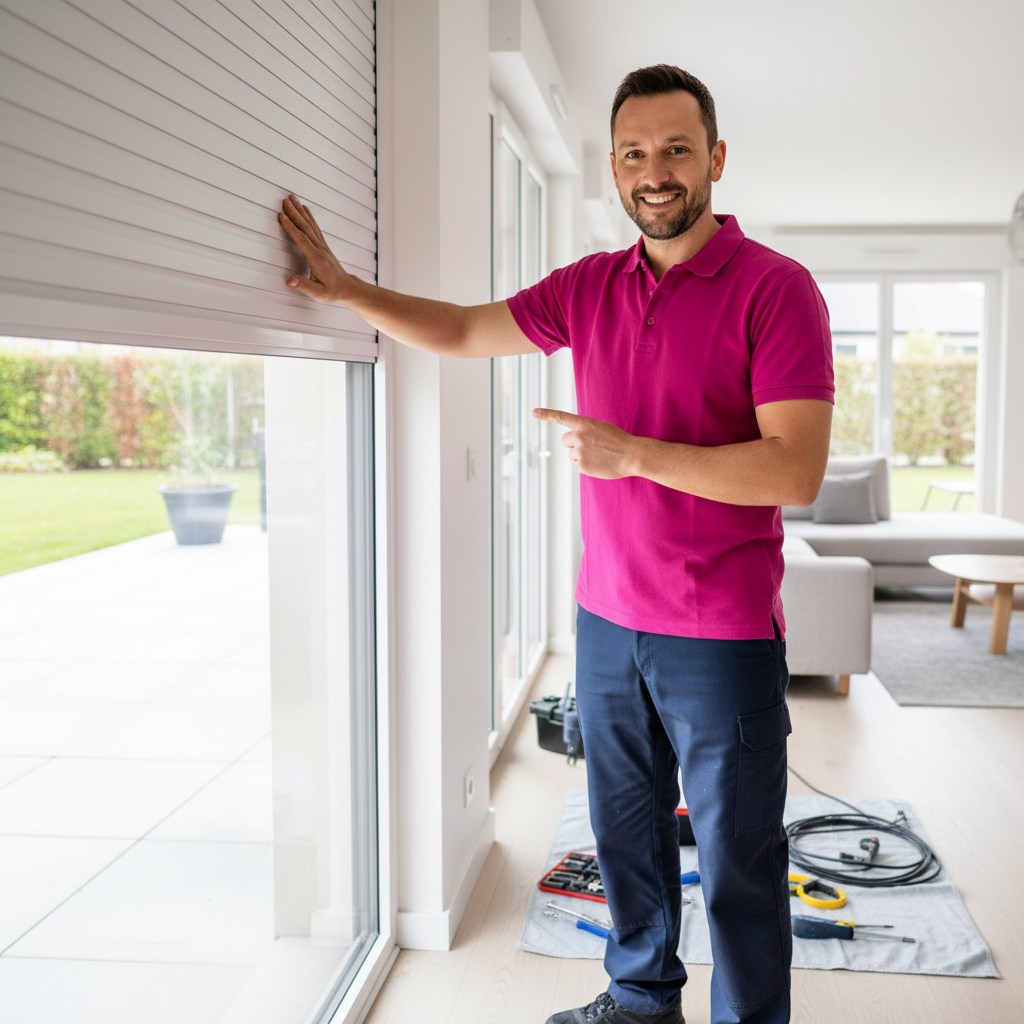 réparation moteur volet roulant - équipement professionnel