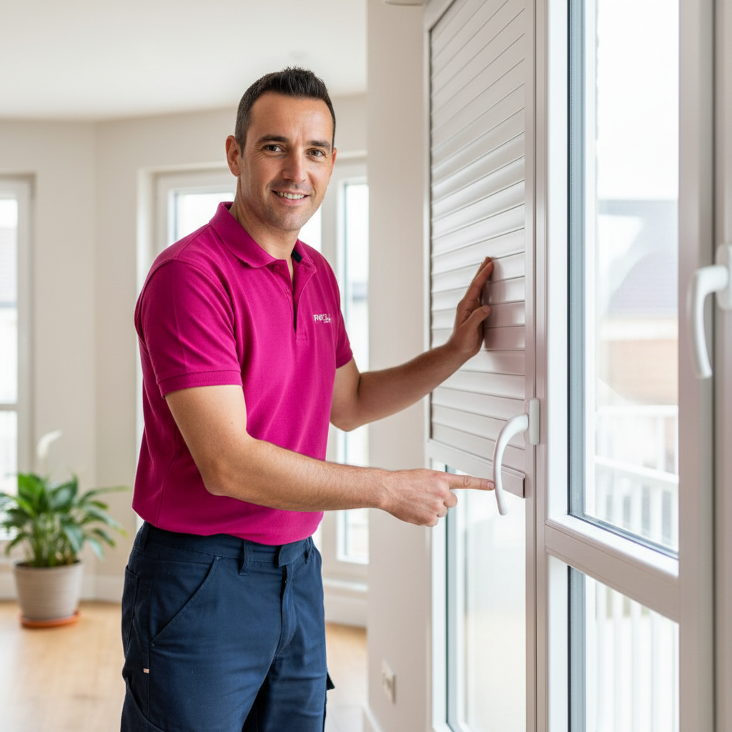 volet roulant bloqué vincennes - technicien RVR intervention