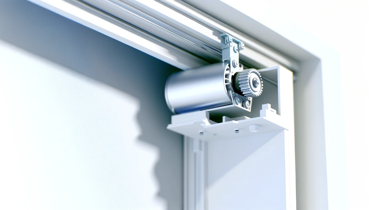 Détail technique volet roulant solaire somfy - mécanisme et composants